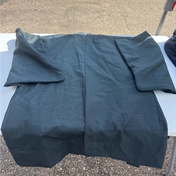 Dark Green Kimono Jacket - Picture 2 of 2